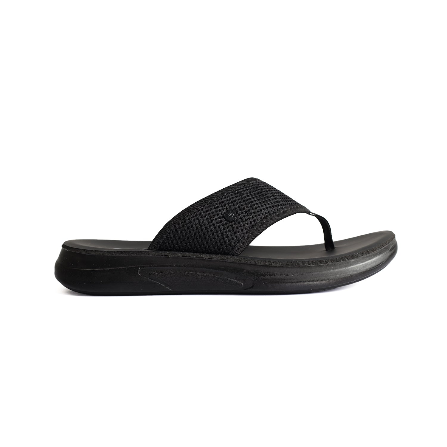 Bata Men Black Sandal