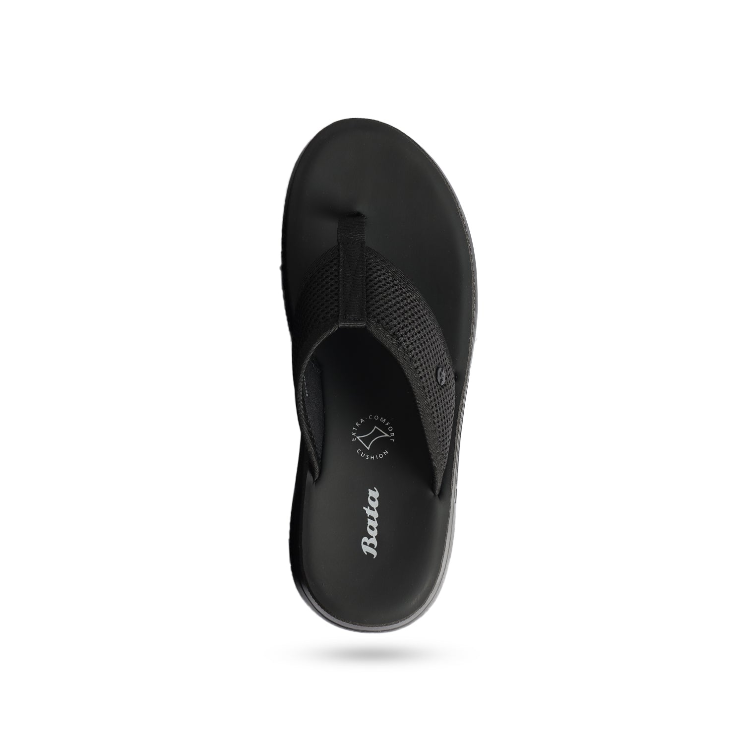 Bata Men Black Sandal