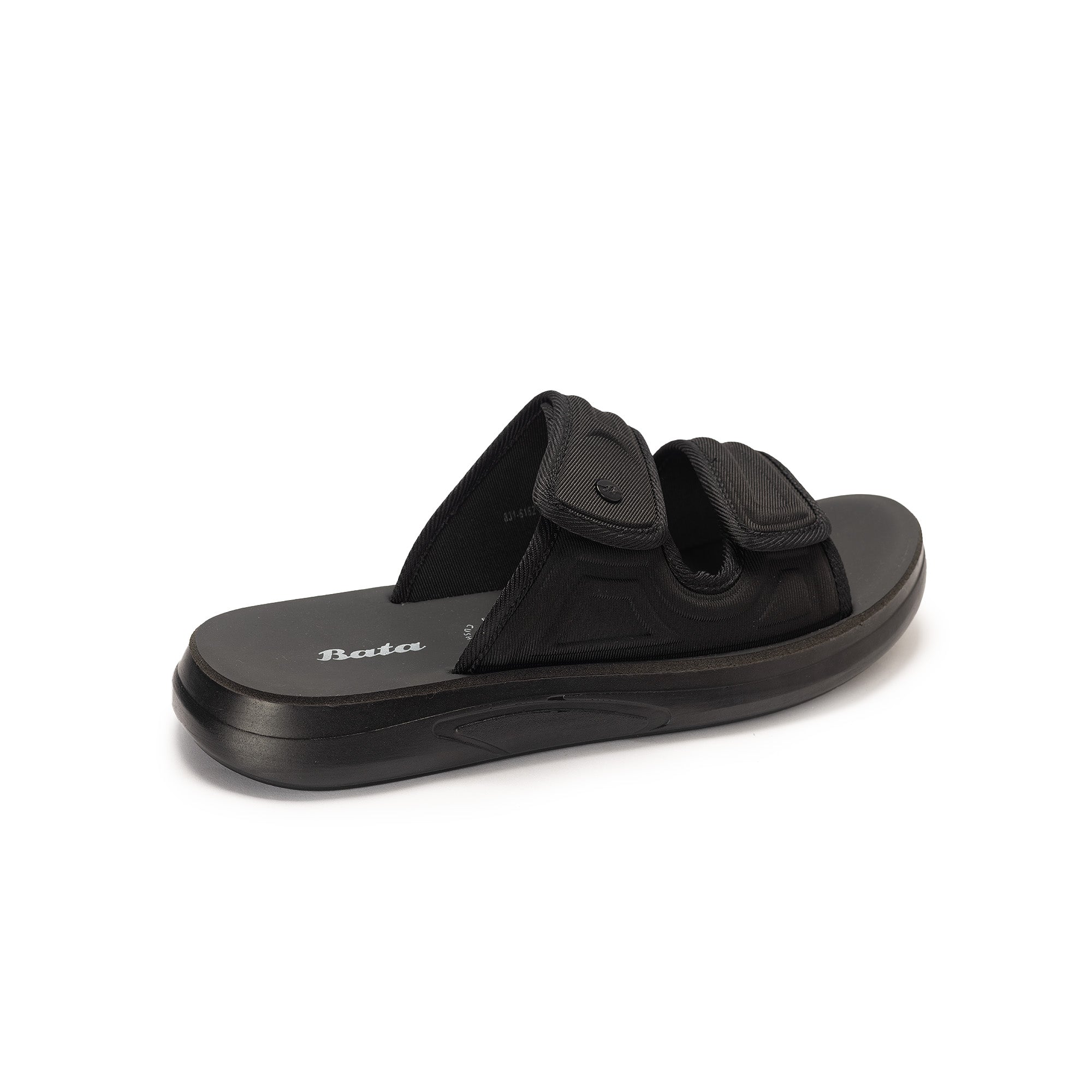 Bata Men Black Sandal