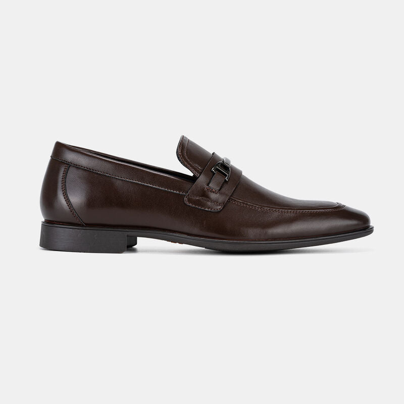 Bata Flexible Men Dk Brown Loafer