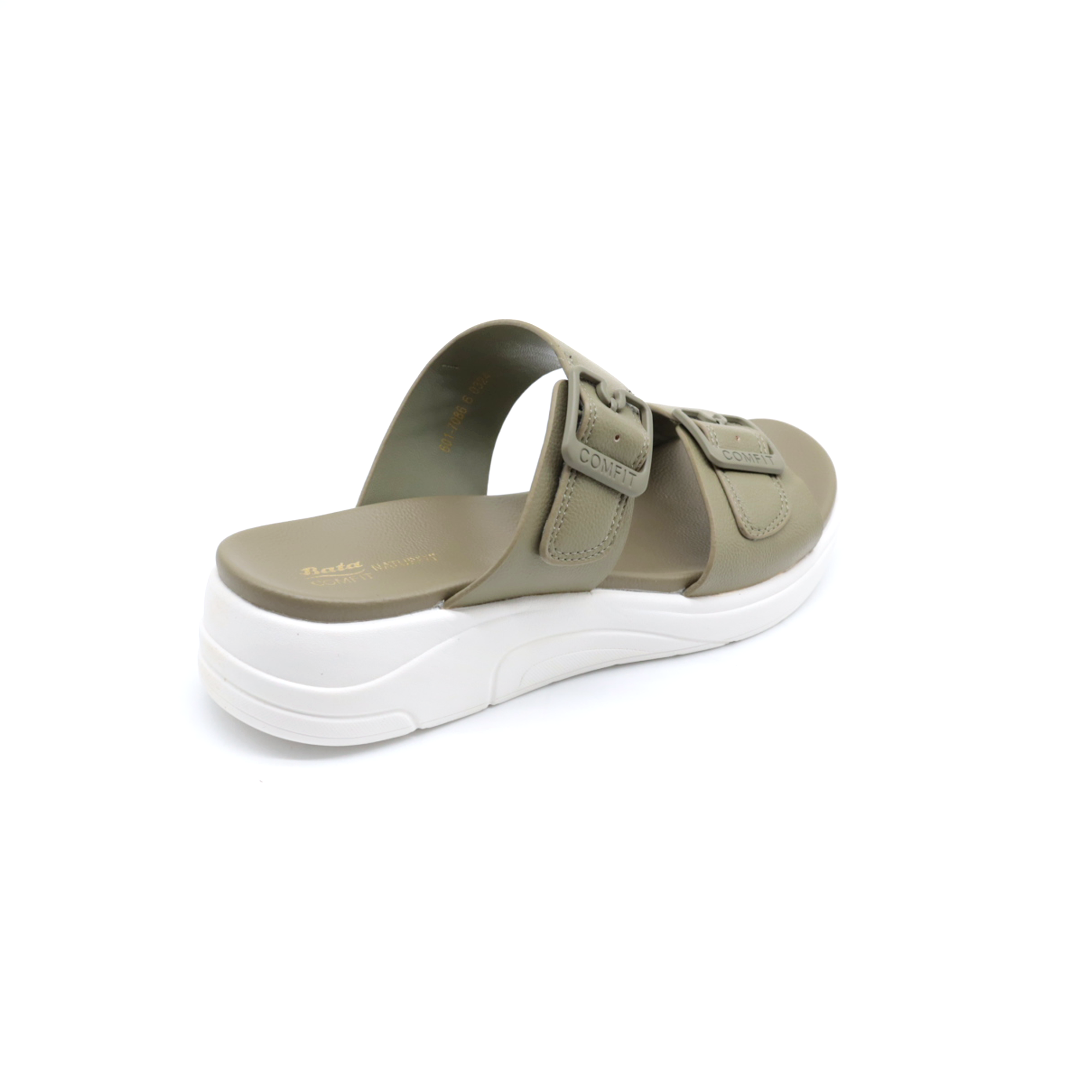 Bata Comfit Women Olive Sandal