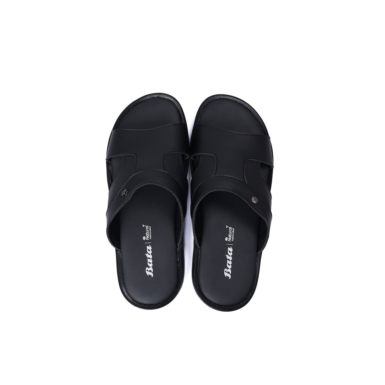 Bata Men Black Sandal