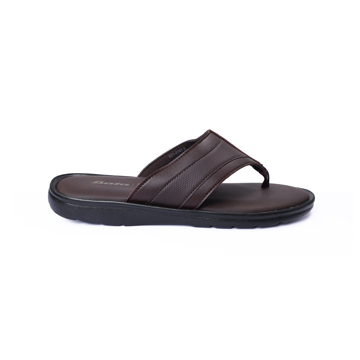Bata Men Dark Brown Sandal