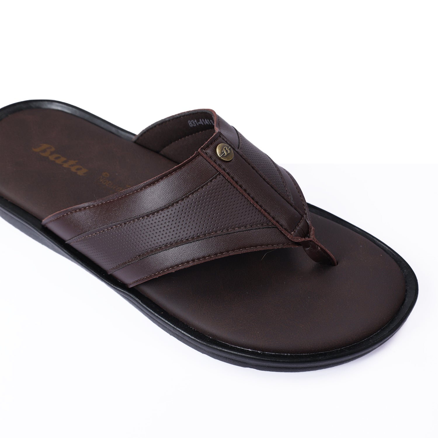 Bata Men Dark Brown Sandal