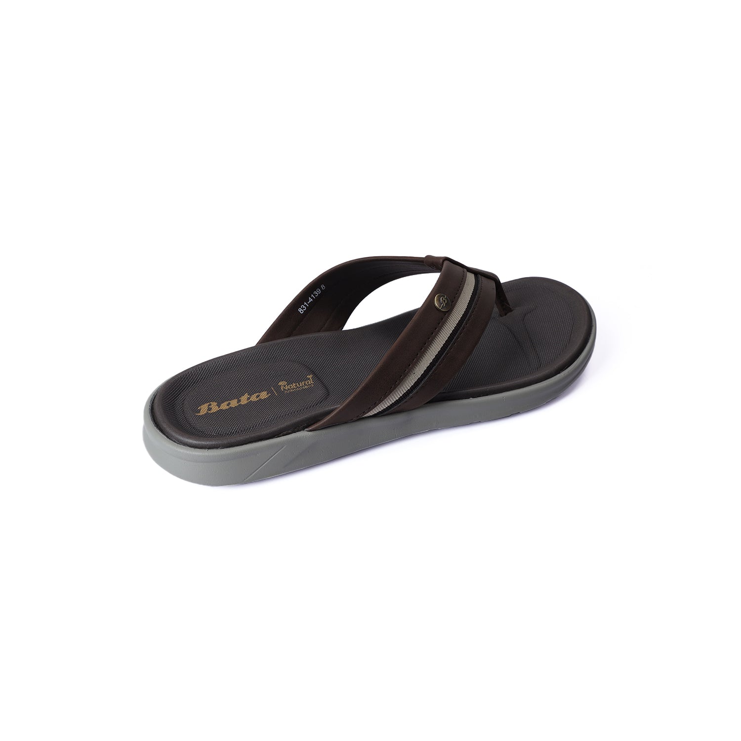 Bata Men Dark Brown Sandal