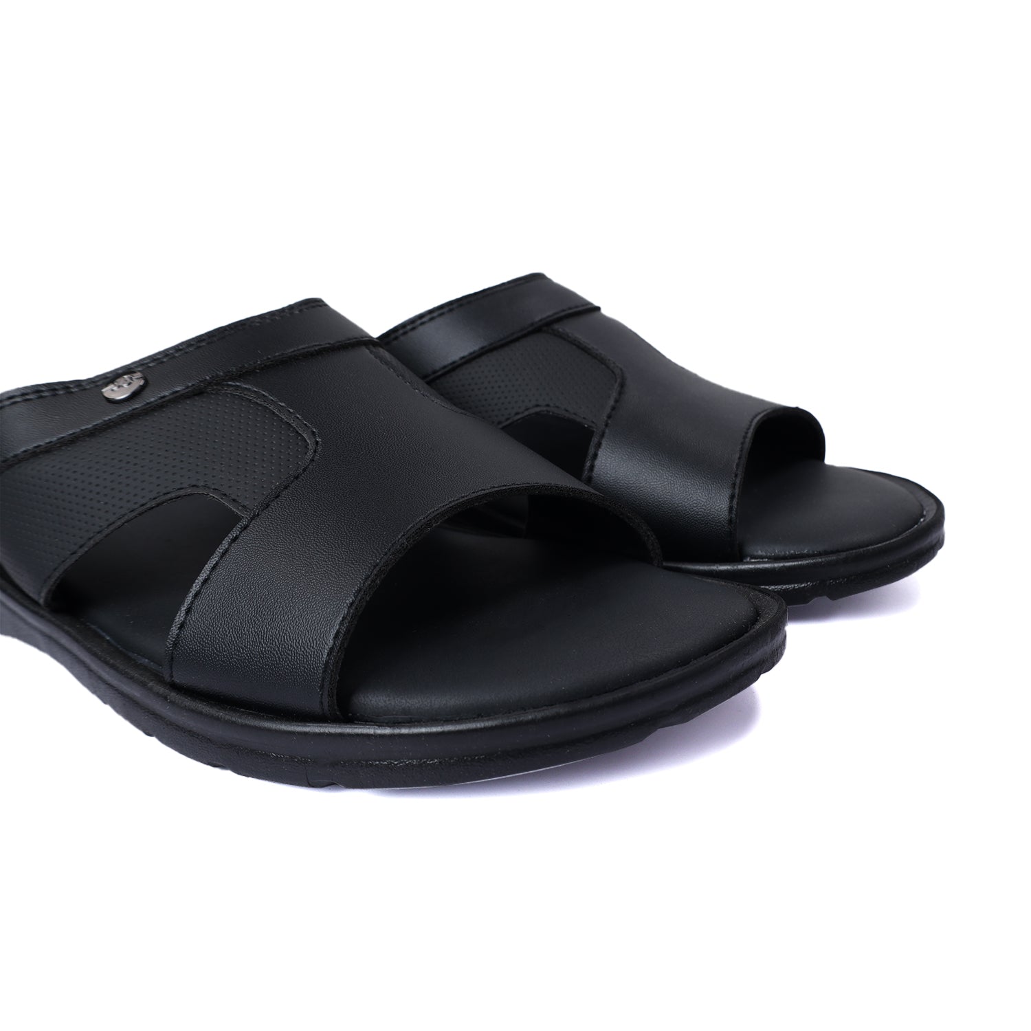 Bata Men Black Sandal