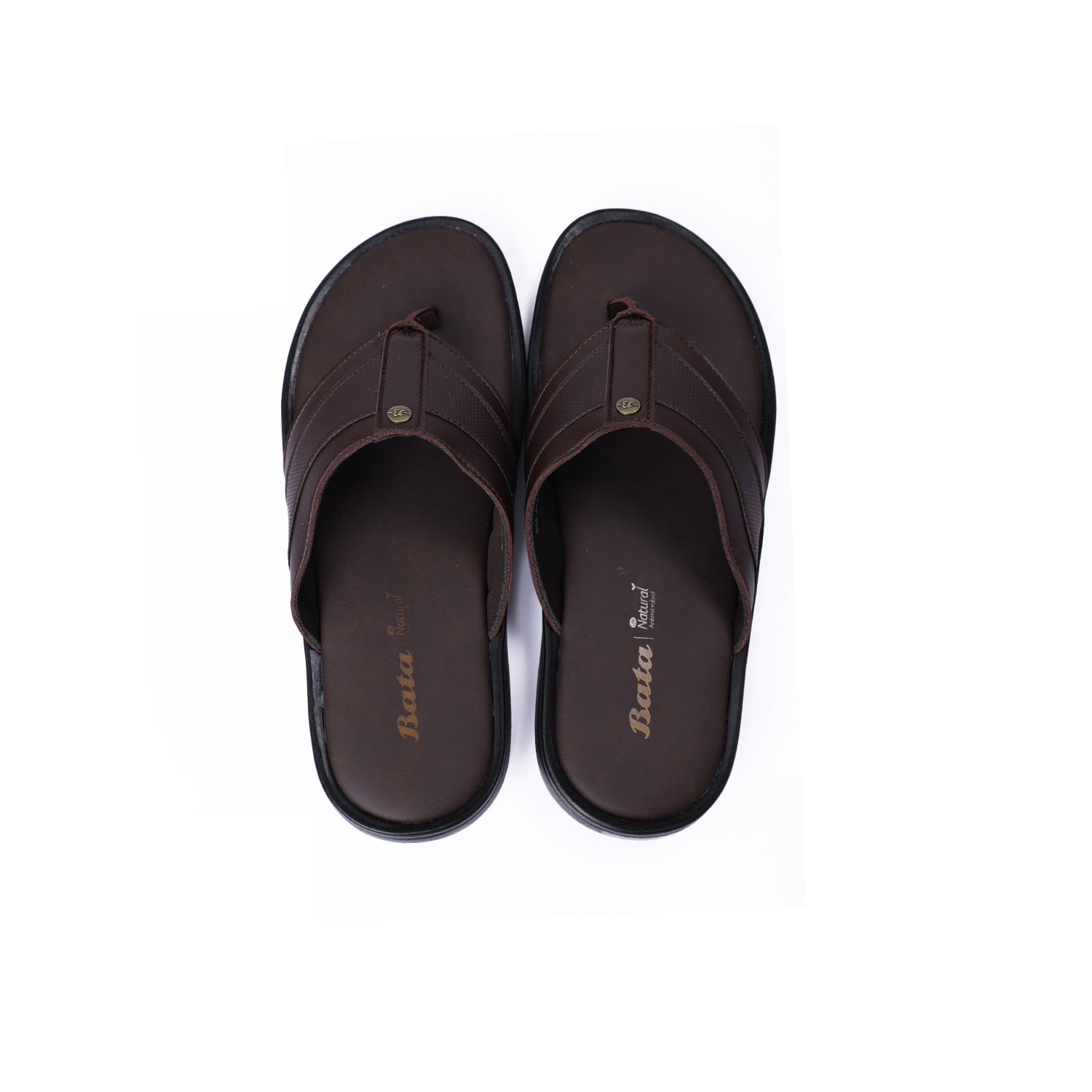 Bata Men Dark Brown Sandal