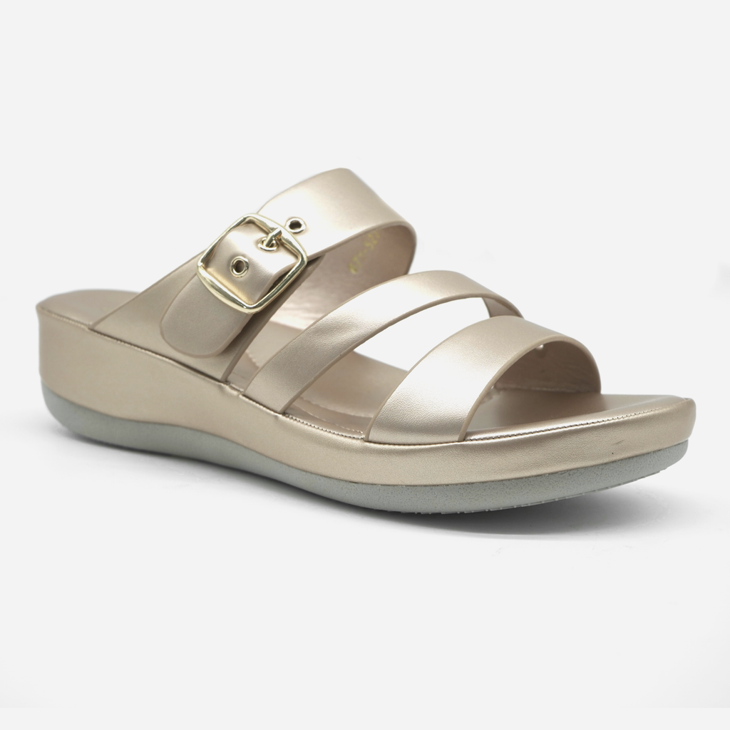 BATA WOMEN ROSEGOLD SANDAL