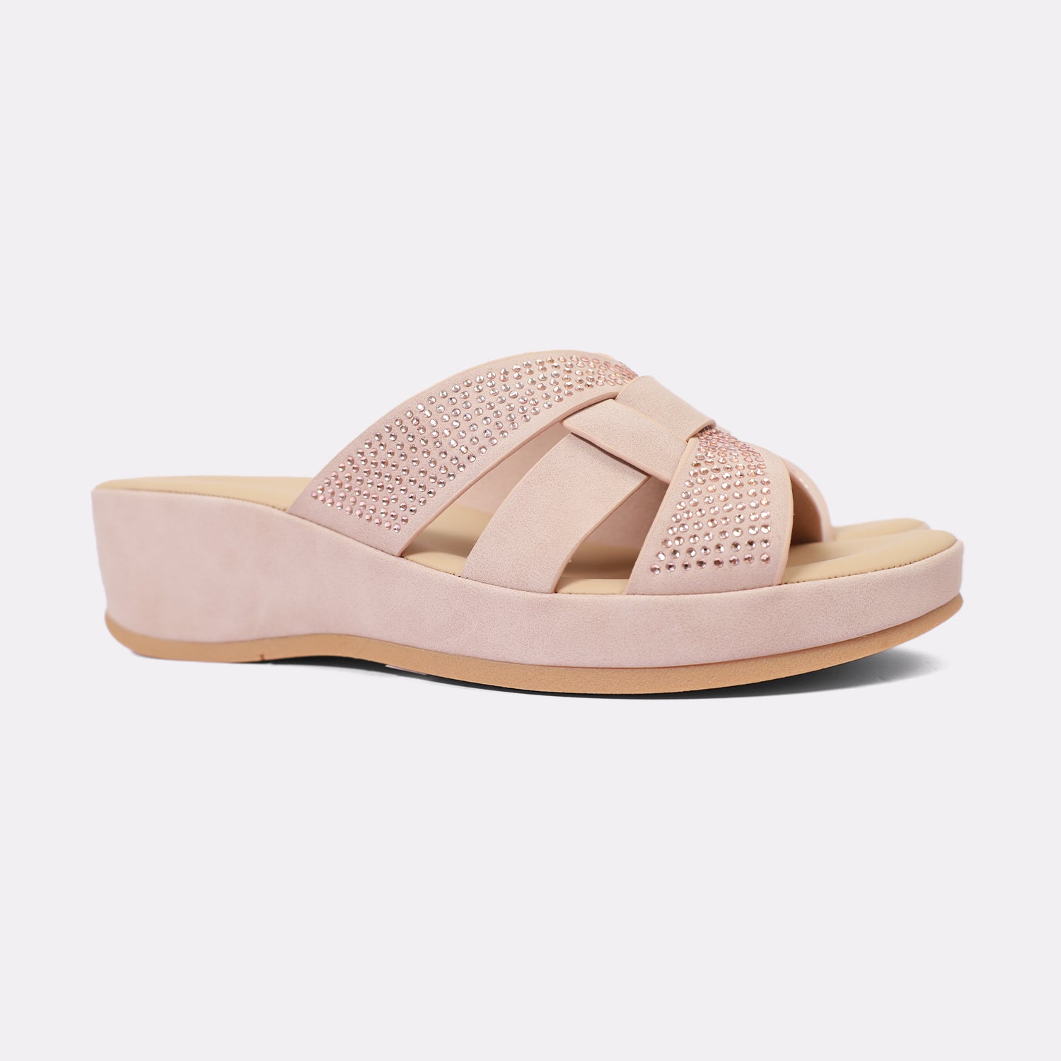Bata Women Nude Pink Sandal