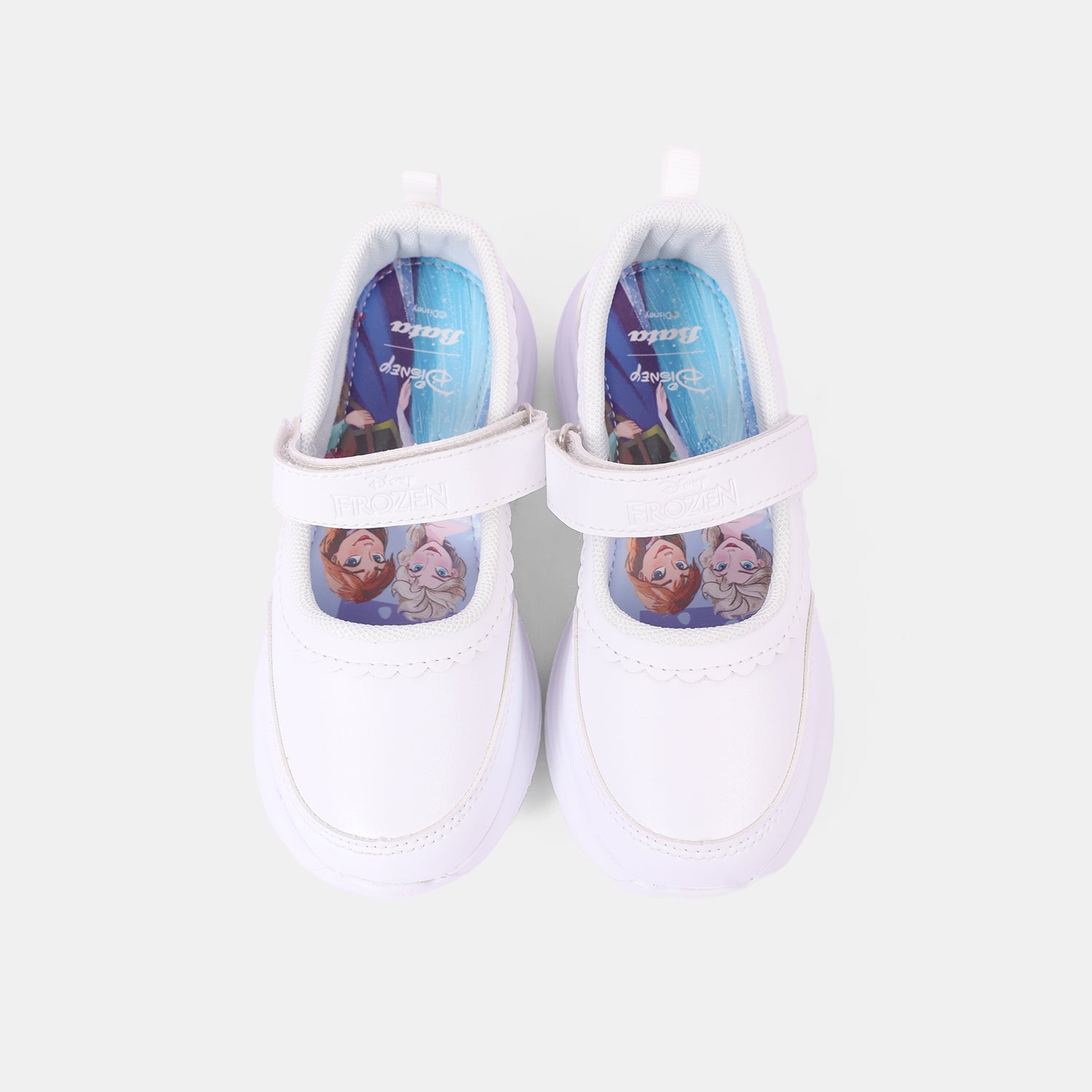 B First Kids White Sneaker