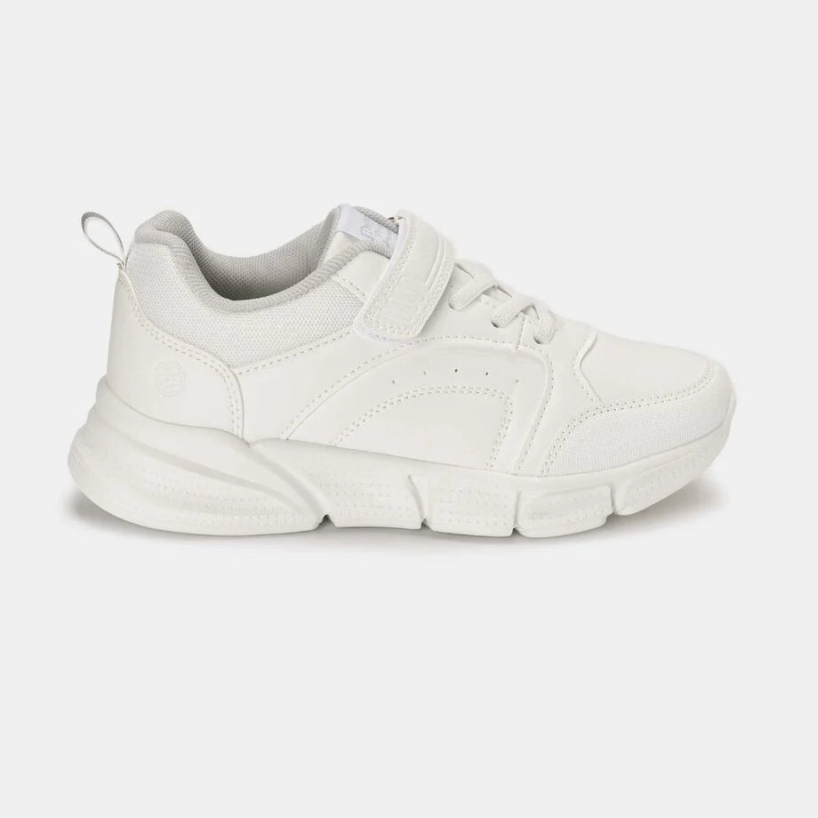 B First Kids White Sneaker BTS