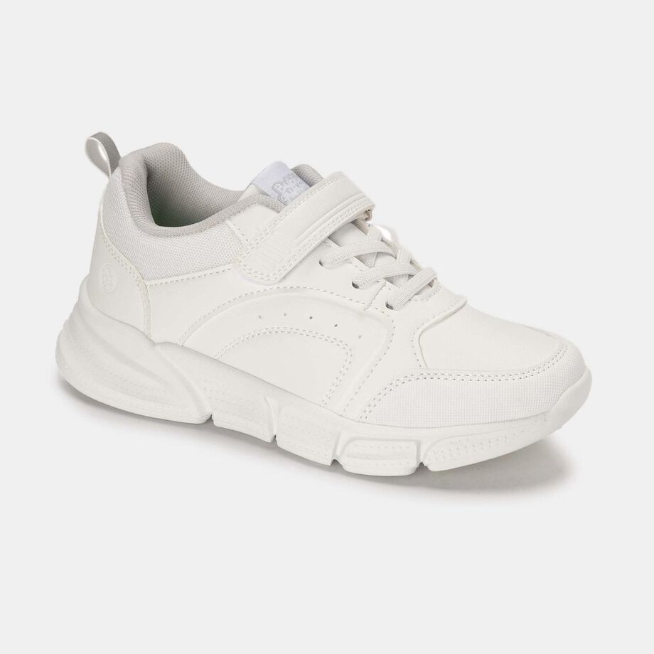 B First Kids White Sneaker BTS