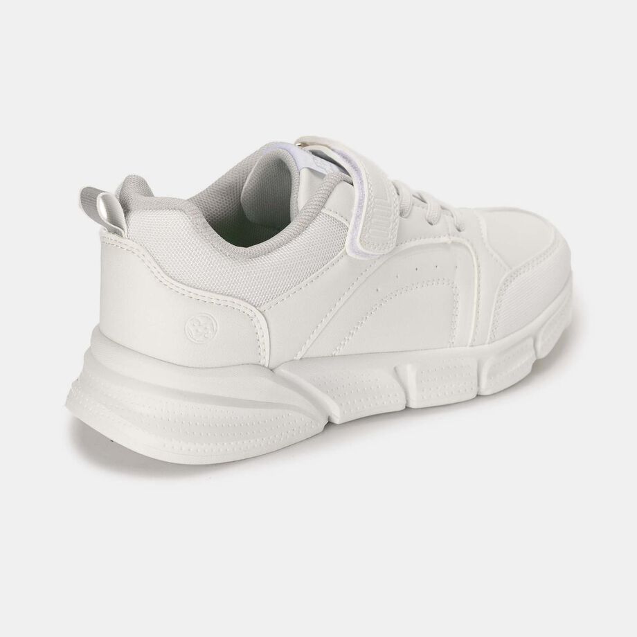 B First Kids White Sneaker BTS