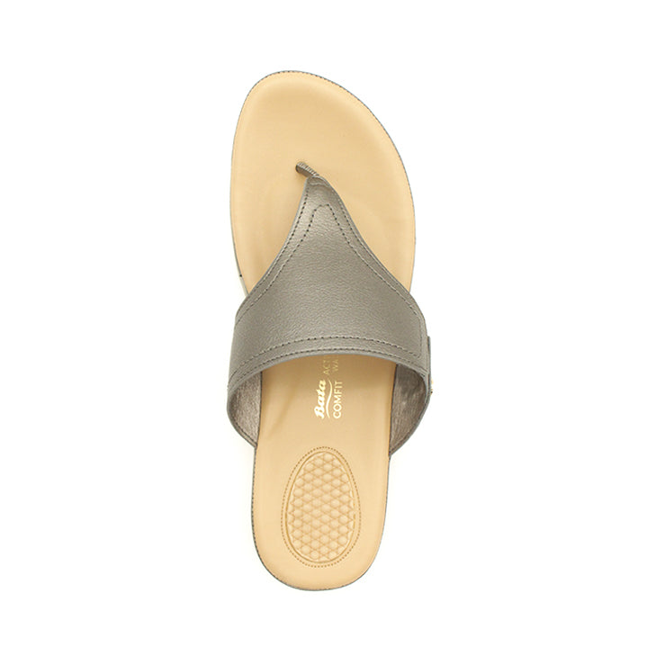 BATA COMFIT WOMEN PEWTER SANDAL