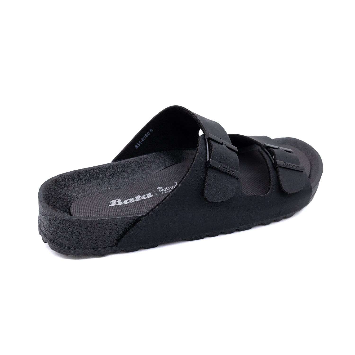 Bata Men Black Sandal