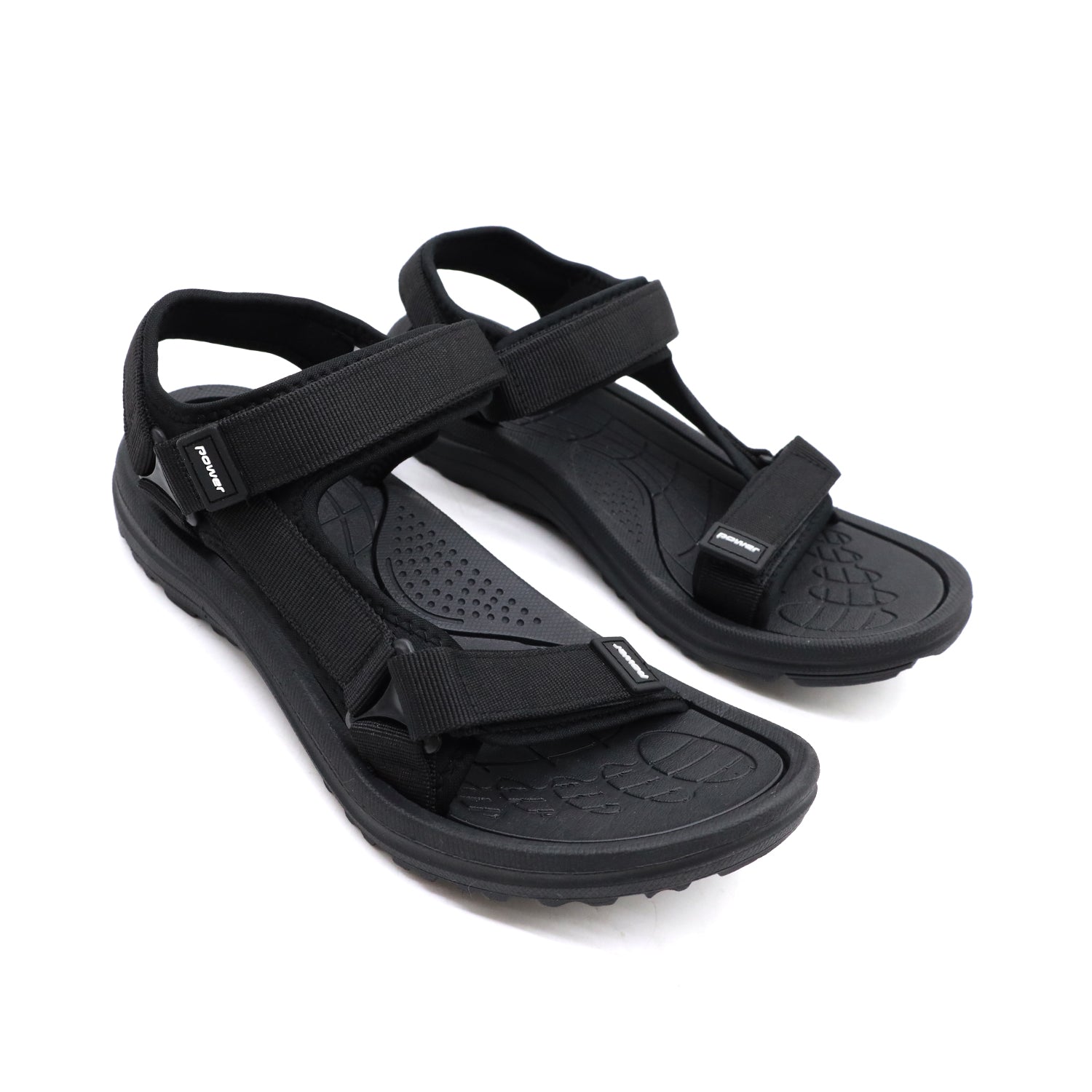Power Women Black Sandal