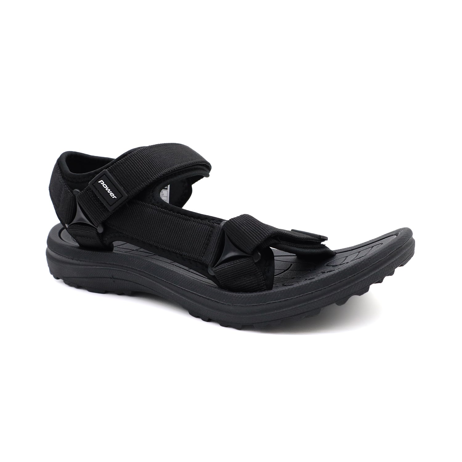 Power Women Black Sandal