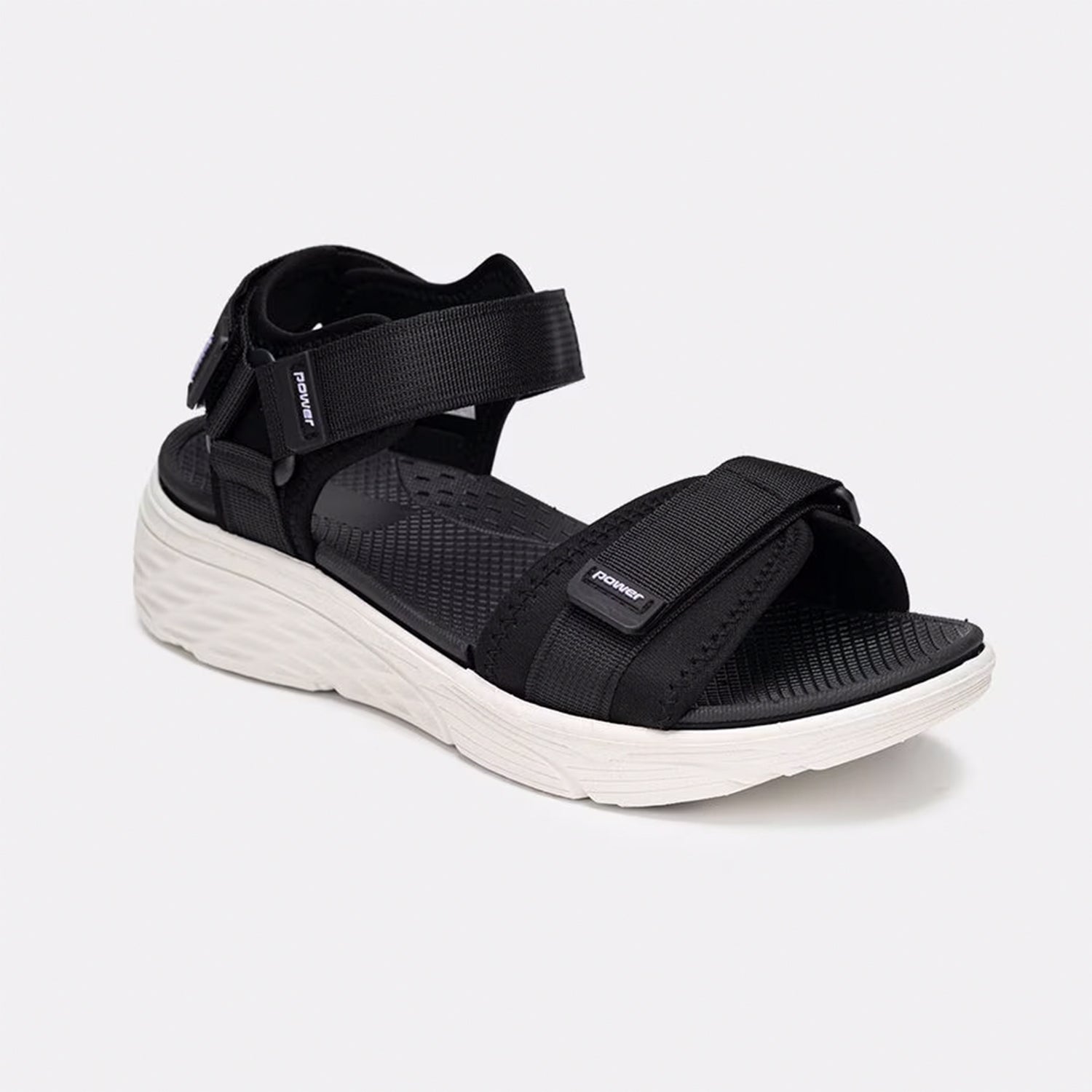 Power Women Black Sandal