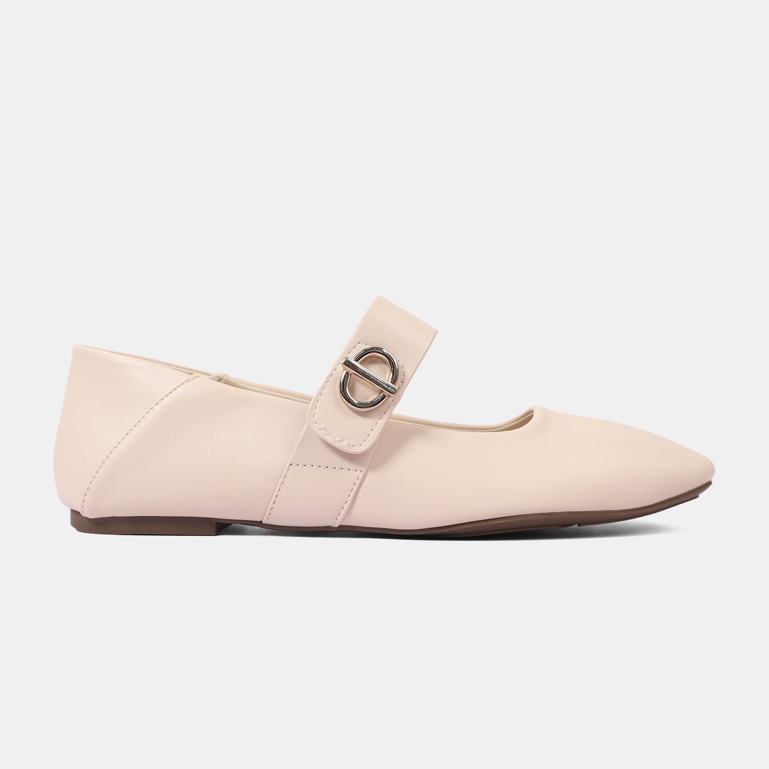 Bata Women White Flat