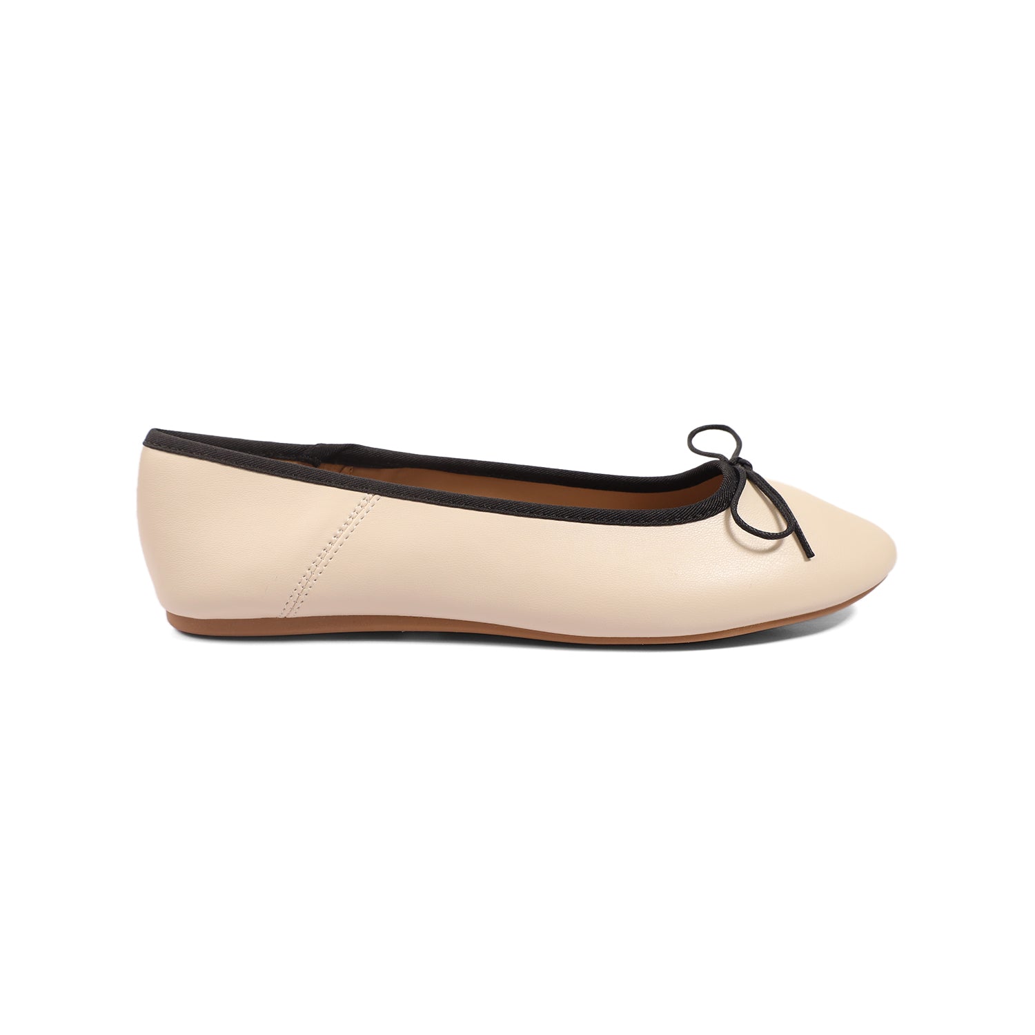 Bata Women Beige Ballerina