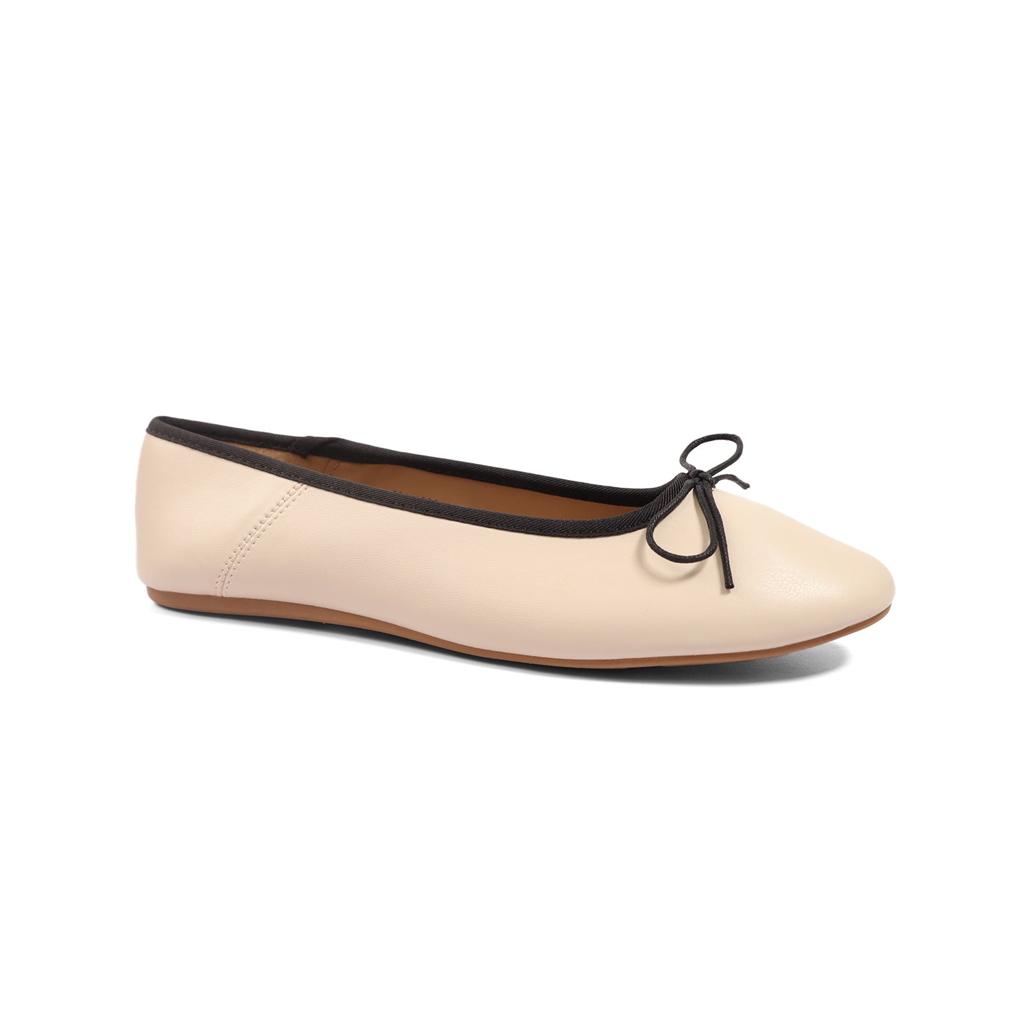 Bata Women Beige Ballerina