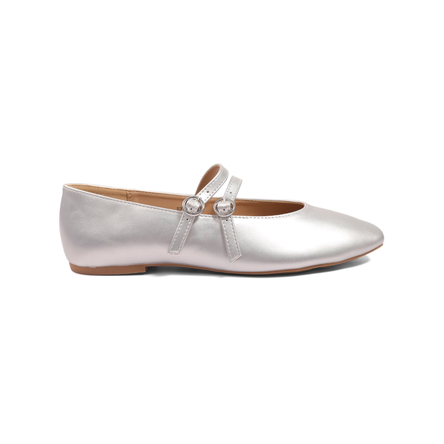Bata Women Silver Ballerina