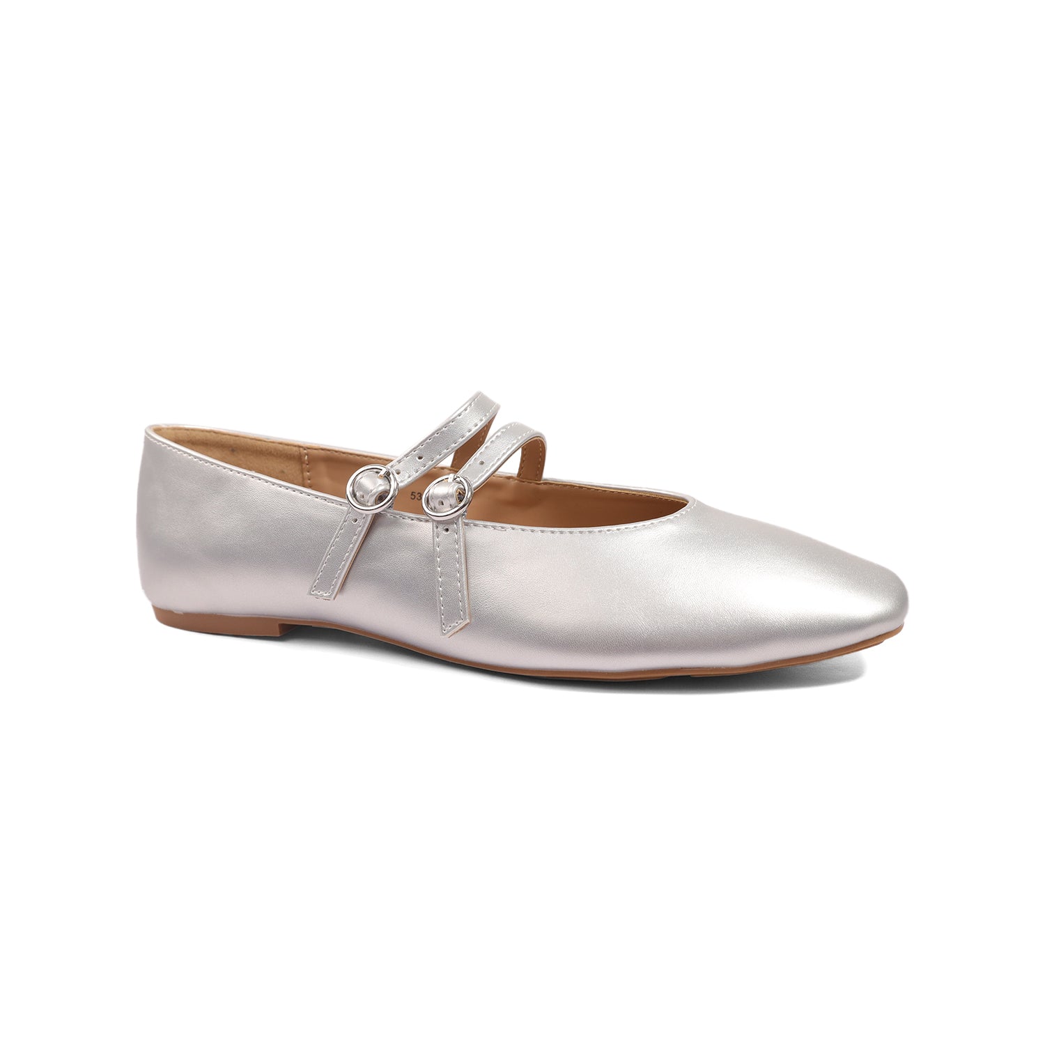 Bata Women Silver Ballerina