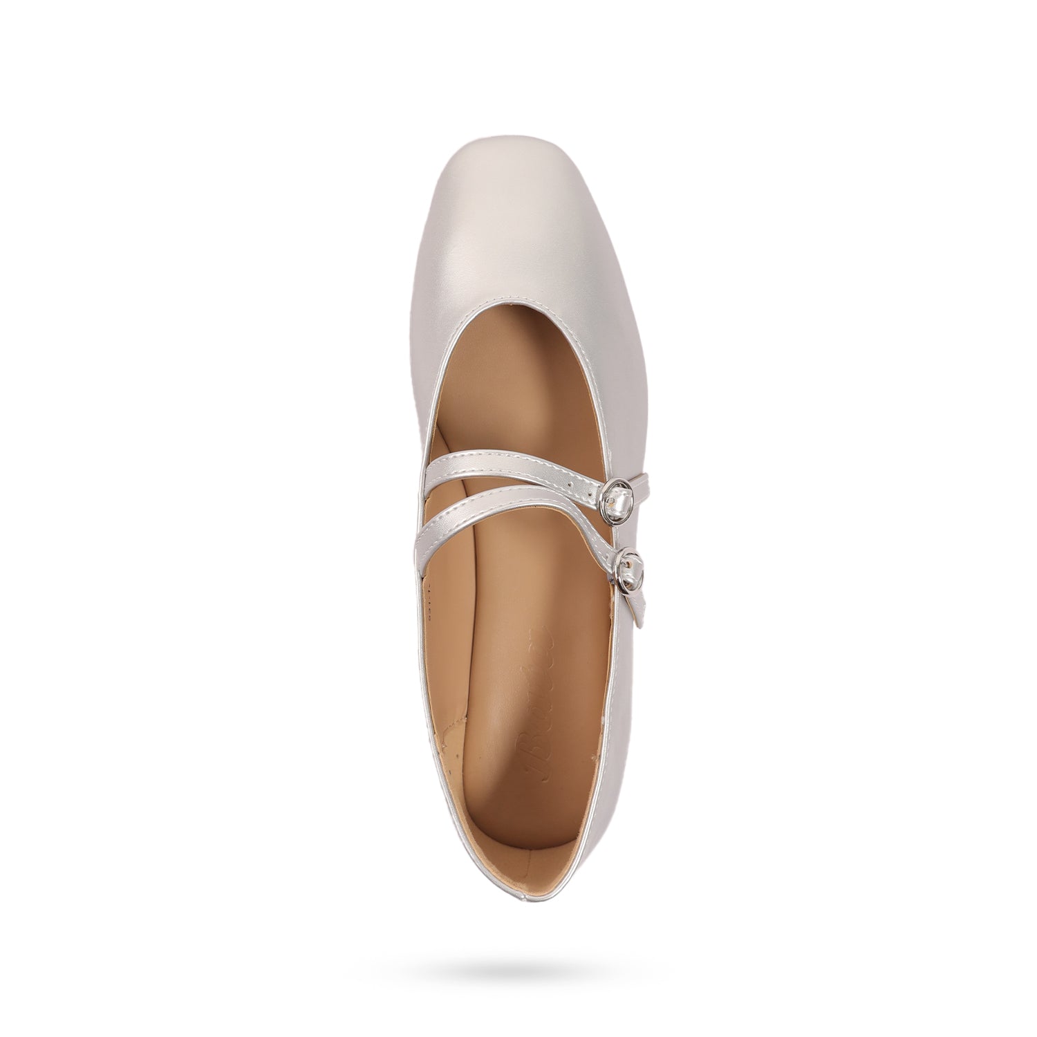 Bata Women Silver Ballerina