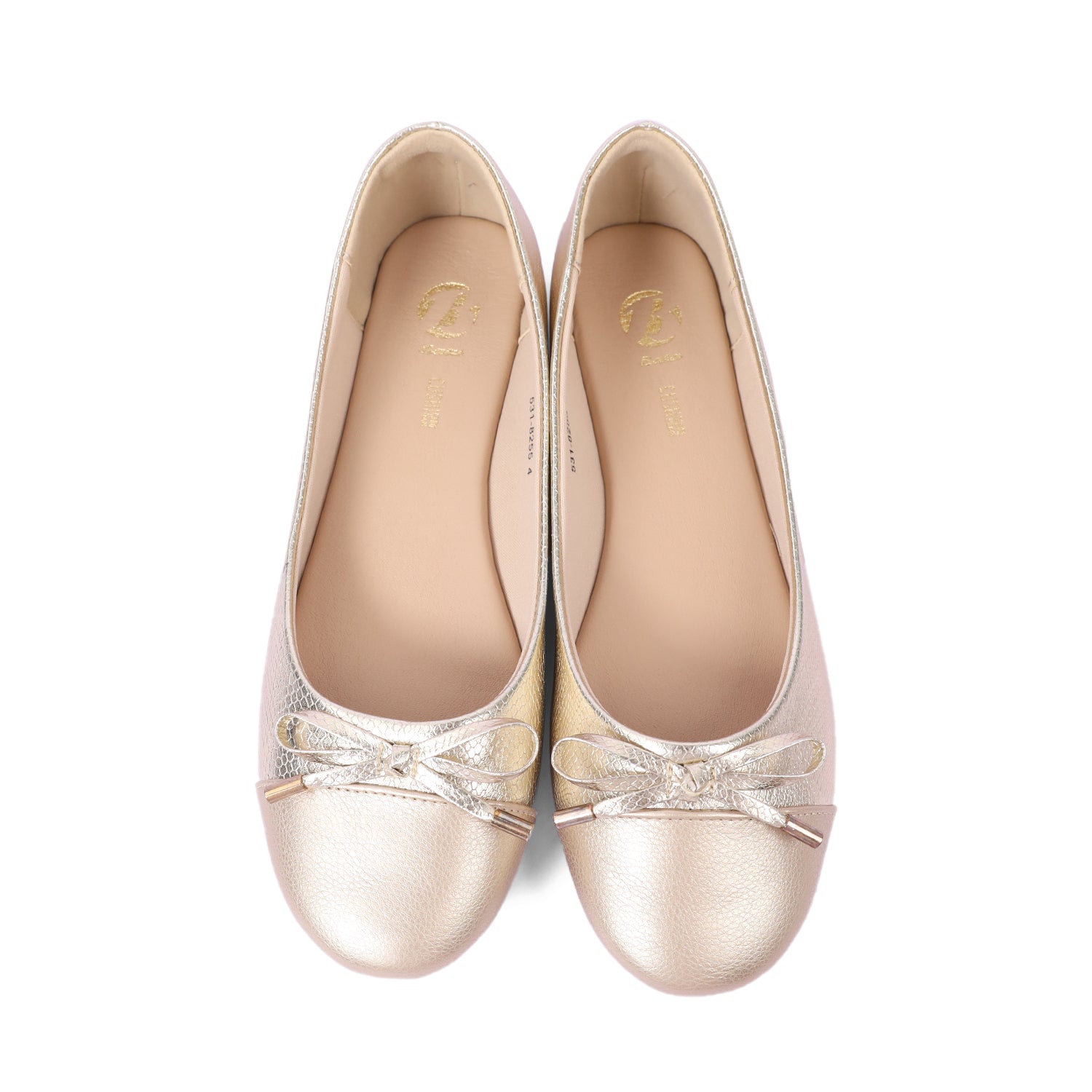 Bata Women Gold Flat