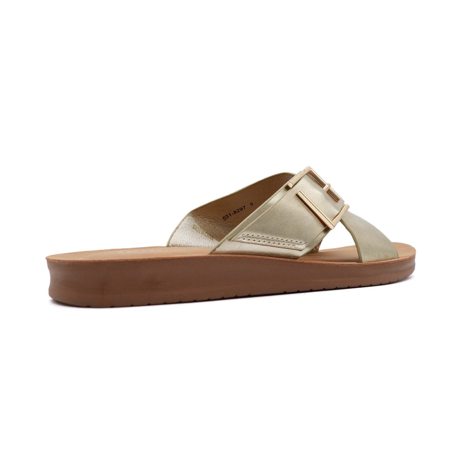 Bata Women Gold Sandal