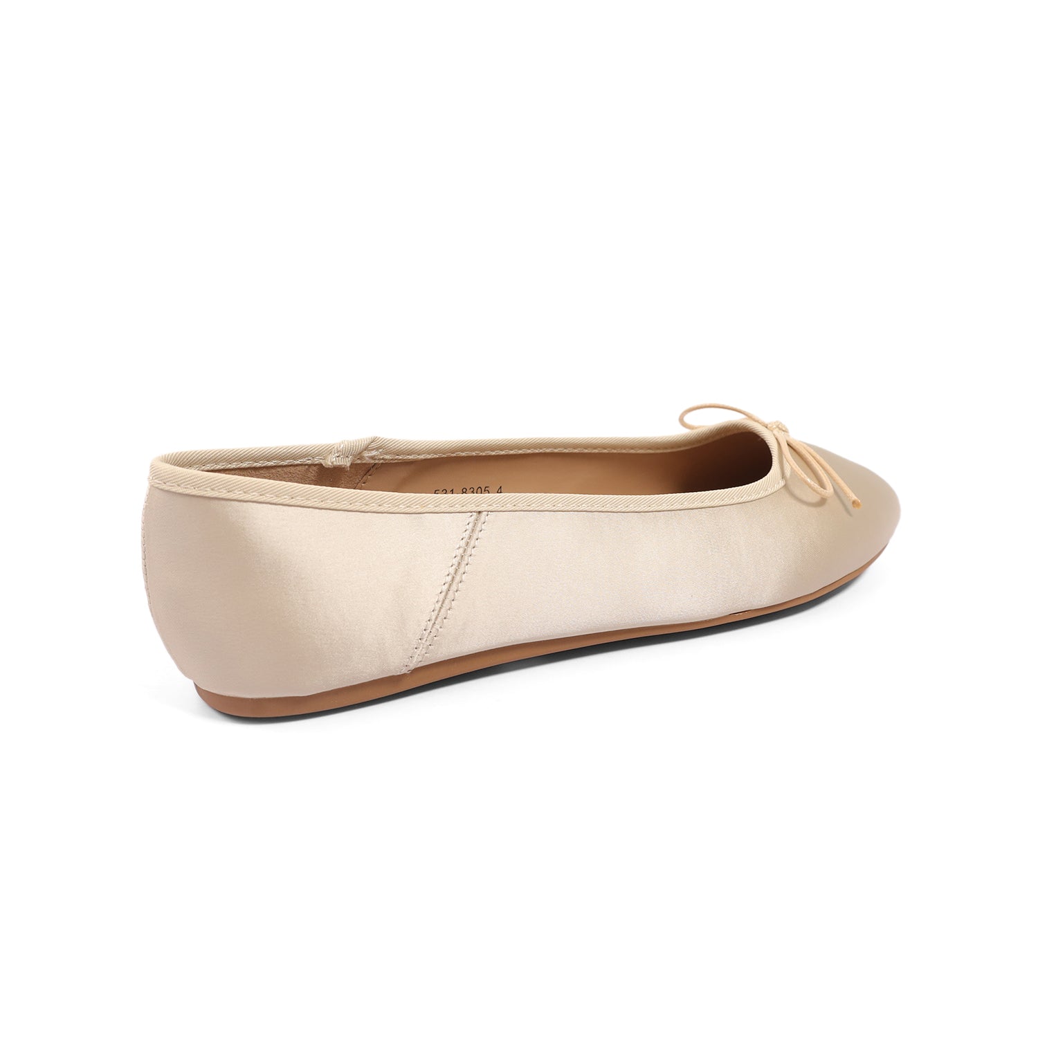 Bata Women Off White Ballerina