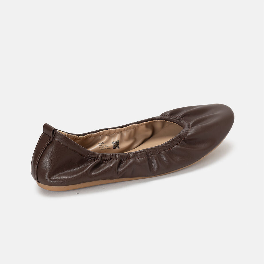 Bata Women Chocolate Ballerina