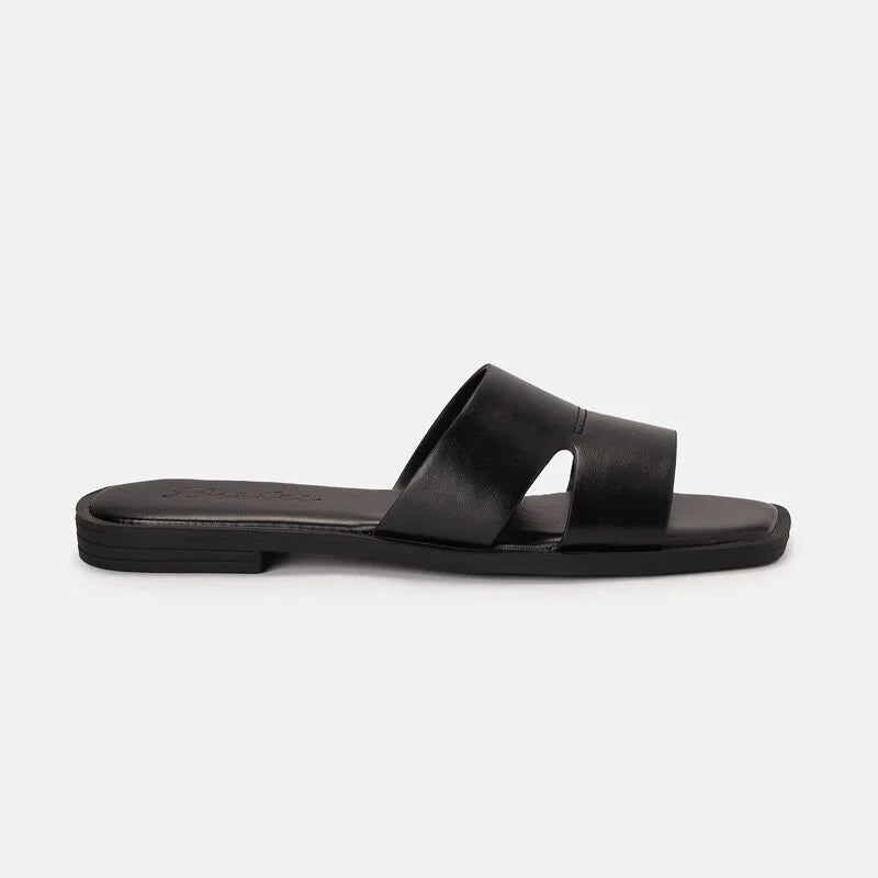 Bata Women Black Sandal
