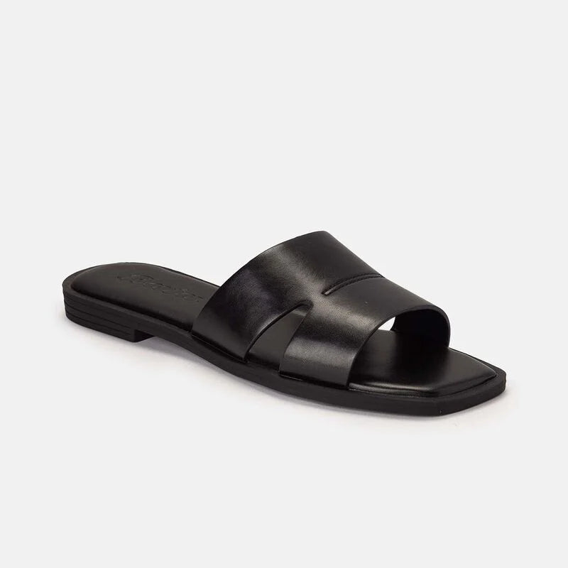 Bata Women Black Sandal