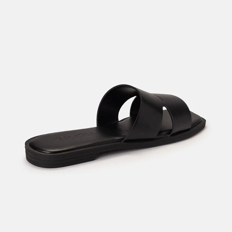 Bata Women Black Sandal
