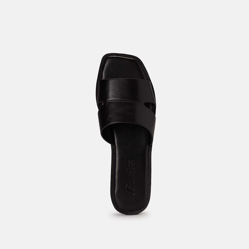 Bata Women Black Sandal