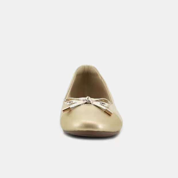 Bata Women Gold Flat