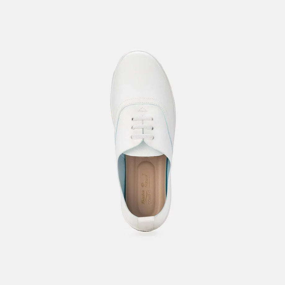 Bata Comfit Women White Sneaker