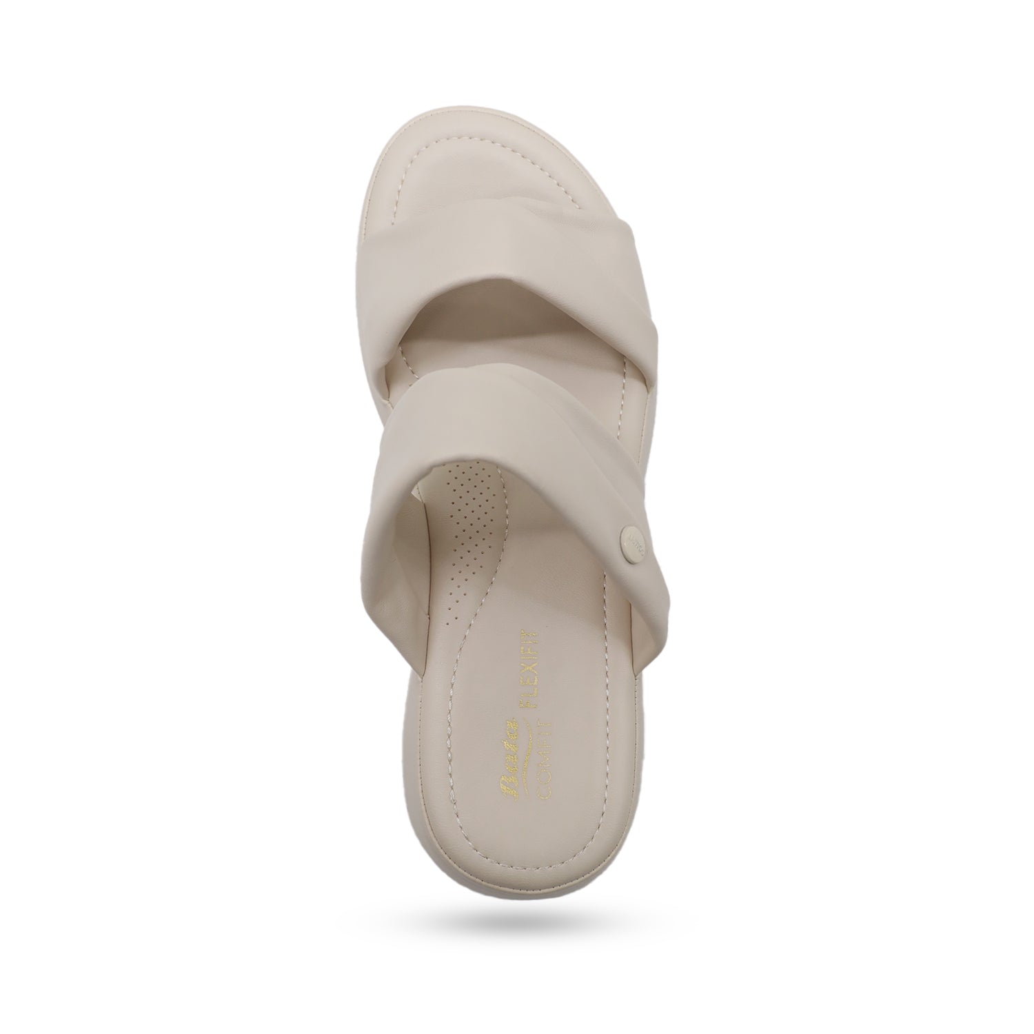 Bata Comfit Women Ivory Sandal