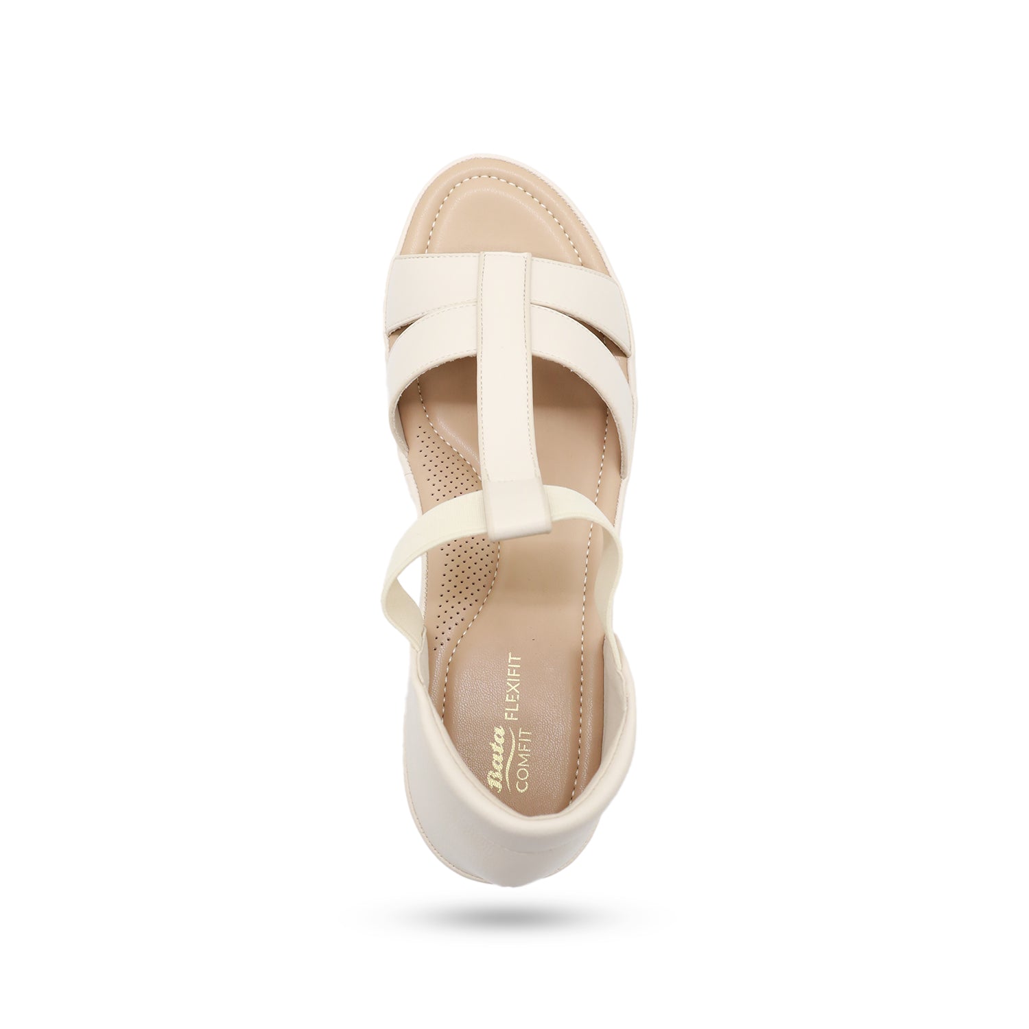 Bata Comfit Women Ivory Sandal