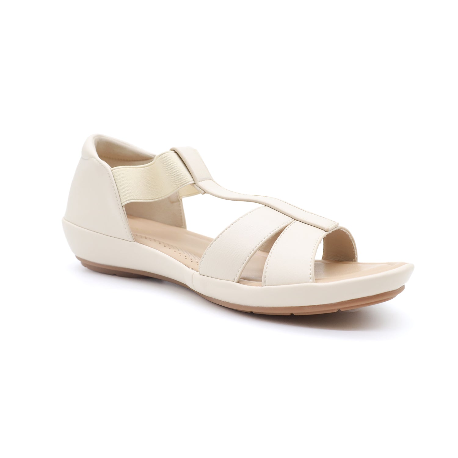 Bata Comfit Women Ivory Sandal