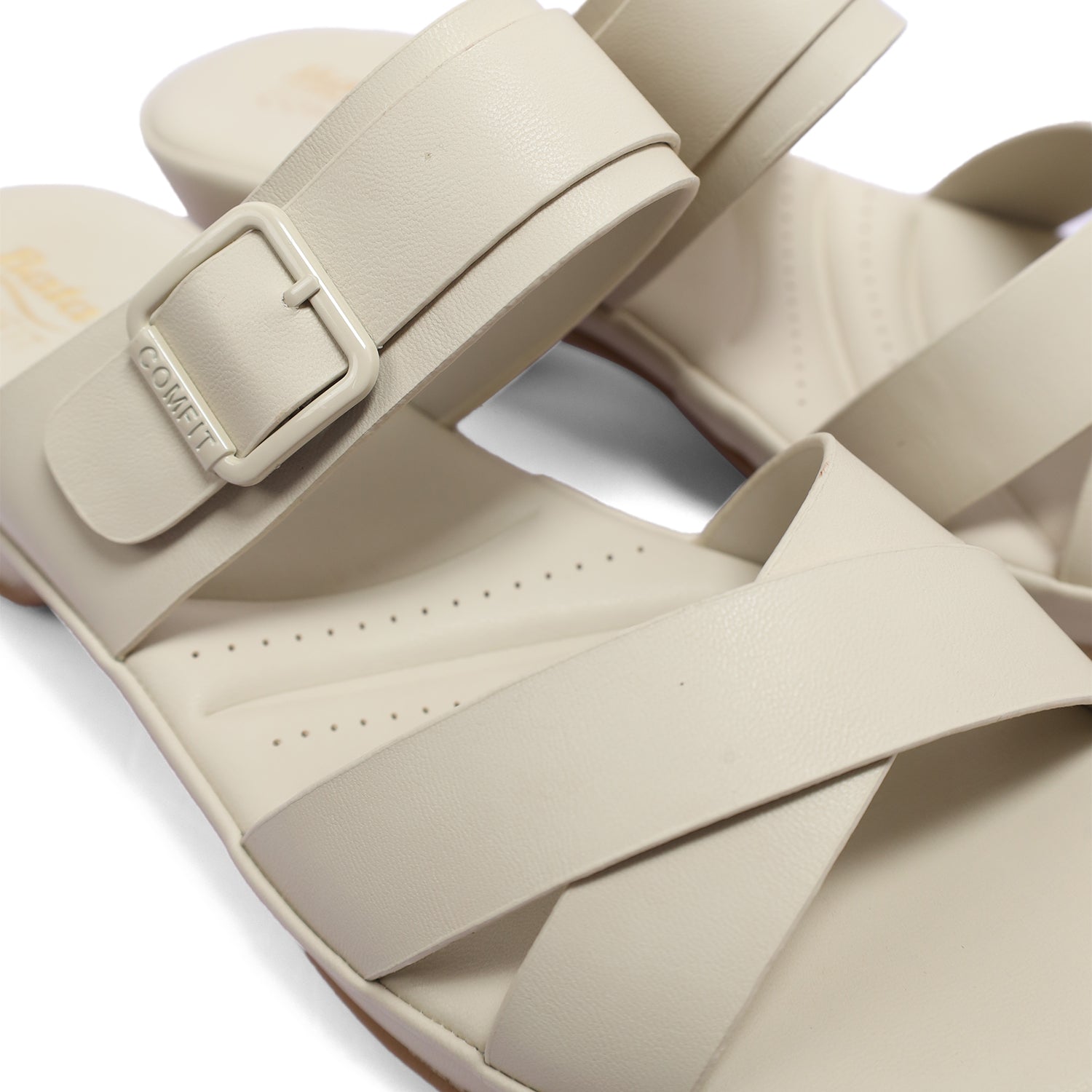 Bata Comfit  Women Beige Sandal