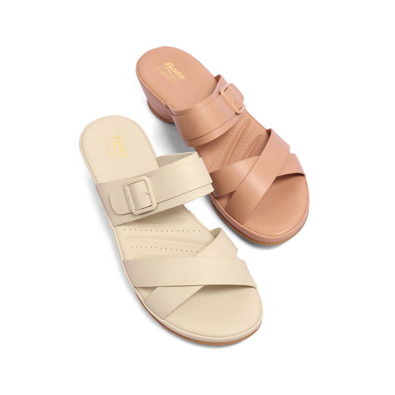 Bata Comfit  Women Beige Sandal