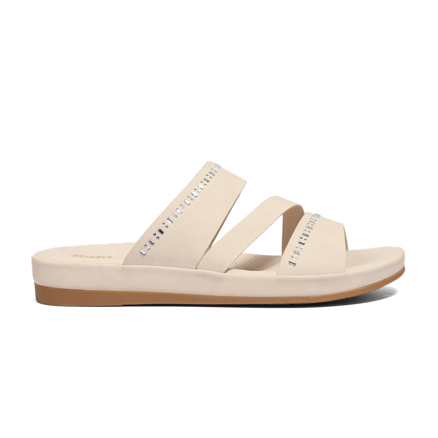 Bata Comfit  Women Off White Sandal