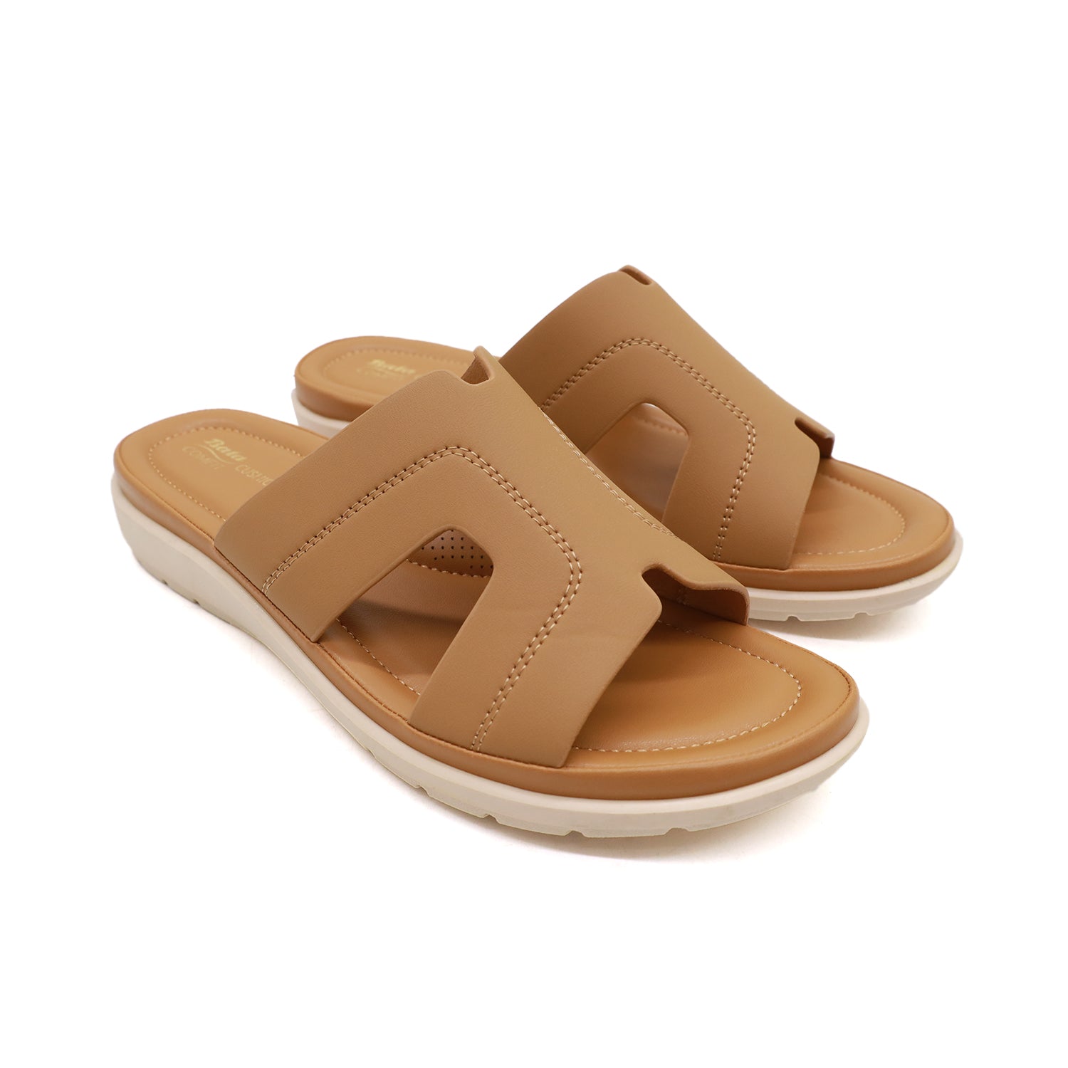 Bata Comfit Women Camel Sandal