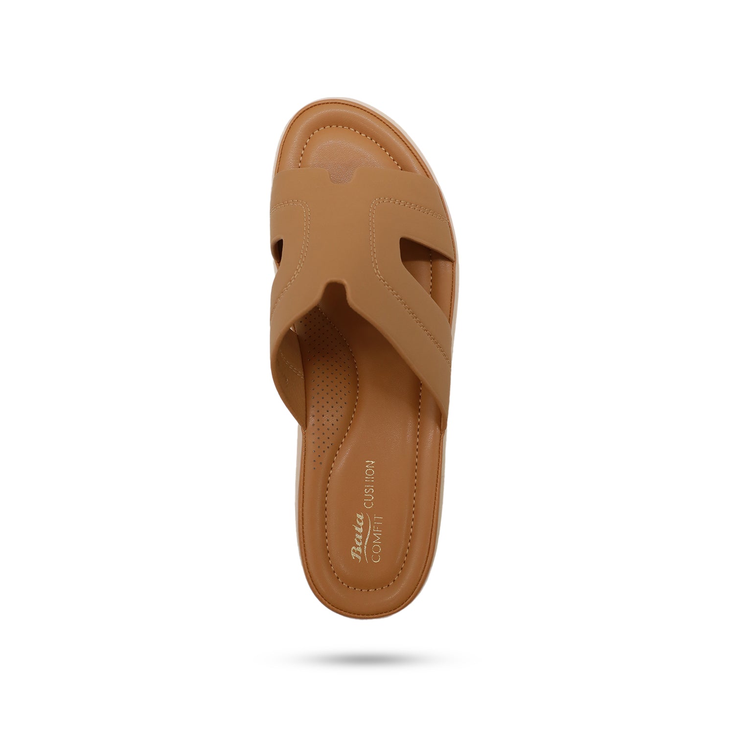 Bata Comfit Women Camel Sandal