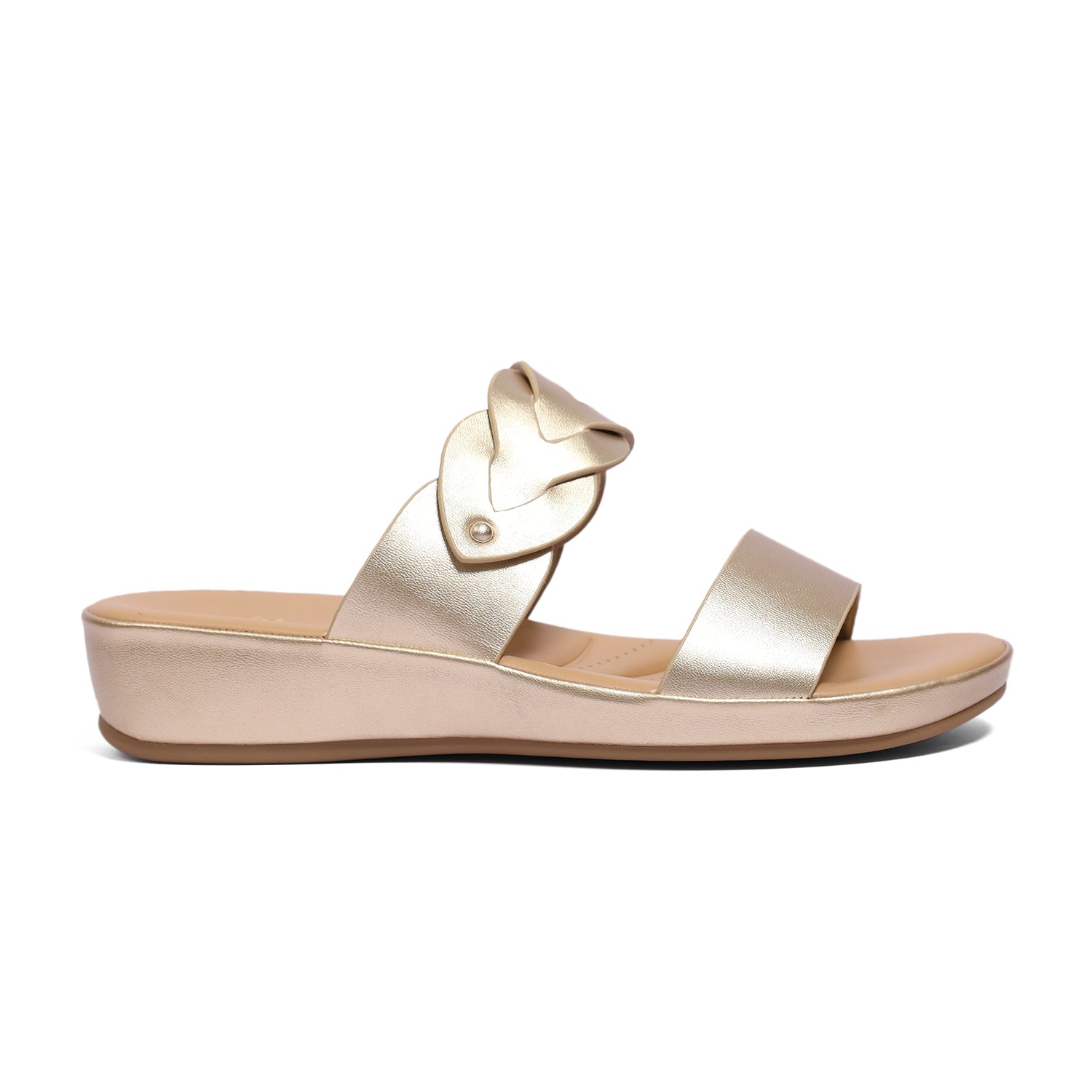 Bata Comfit  Women LT Gold Sandal