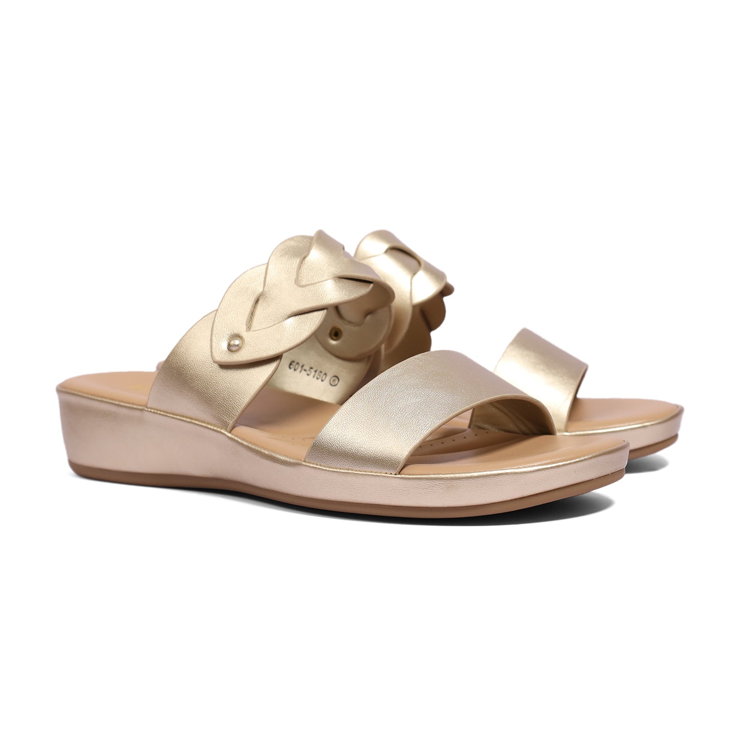 Bata Comfit  Women LT Gold Sandal