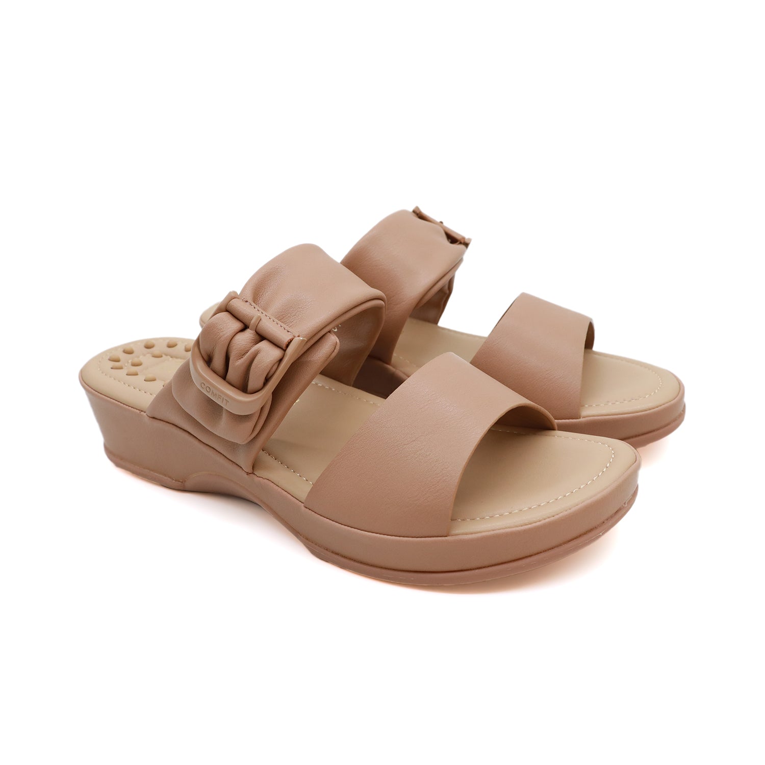 Bata Comfit Women Taupe Sandal