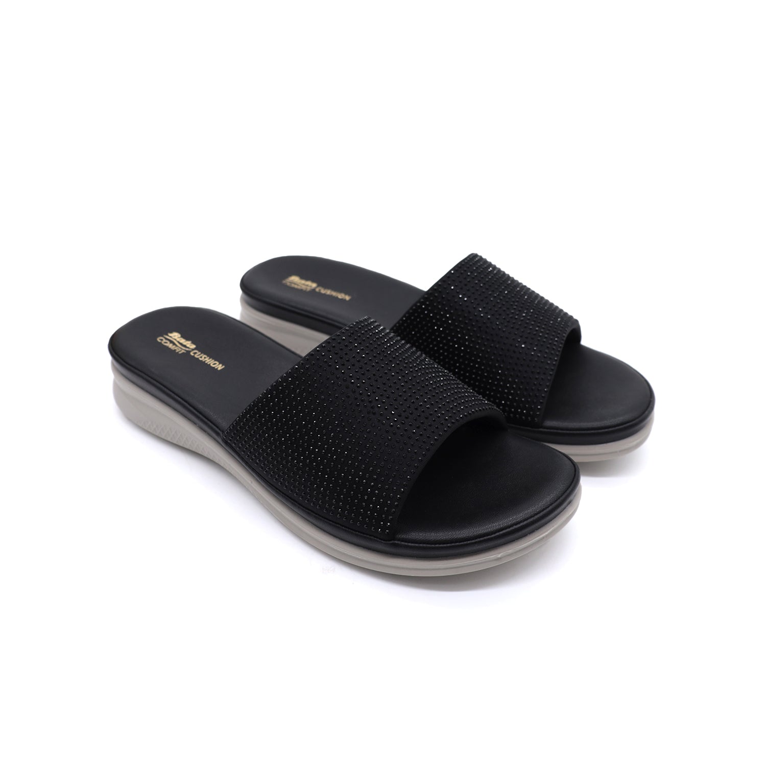Bata Comfit Women Black Sandal